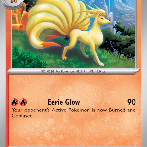 TWM - 027 - Ninetales - reverse holo