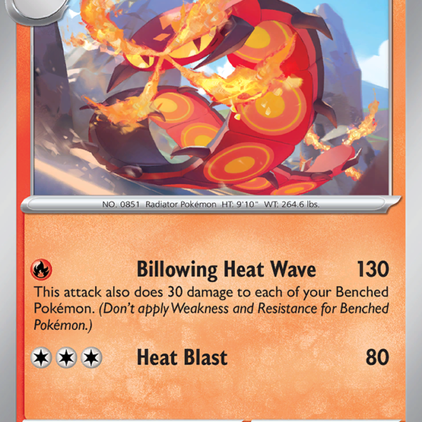 SSP - 028 - Centiskorch - reverse holo