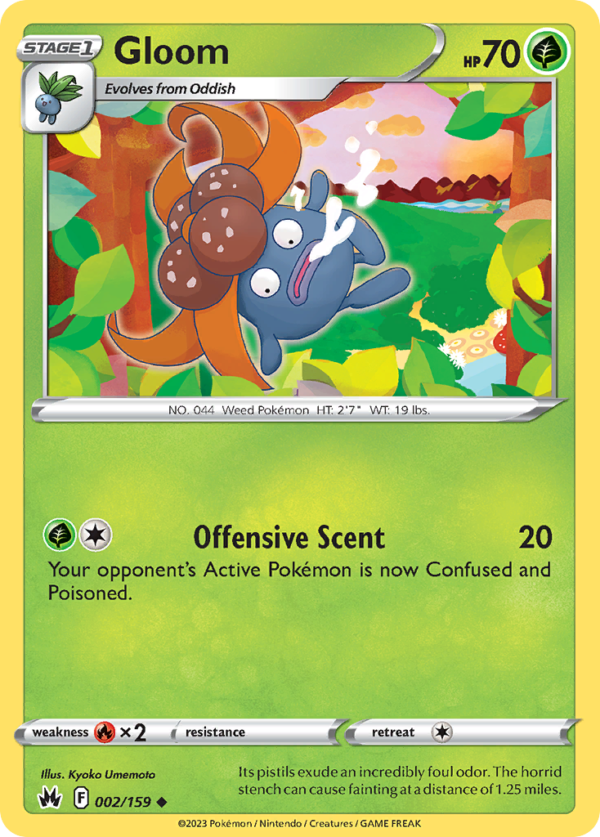 CRZ - 002 - Gloom - reverse holo
