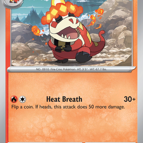 SSP - 030 - Crocalor - reverse holo