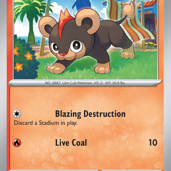 PAL - 031 - Litleo - reverse holo