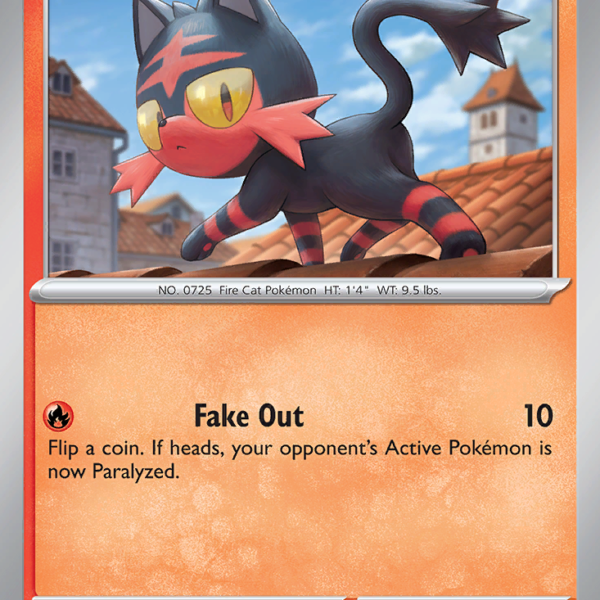 TEF - 032 - Litten - reverse holo