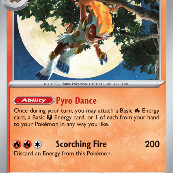 TWM - 033 - Infernape - holo