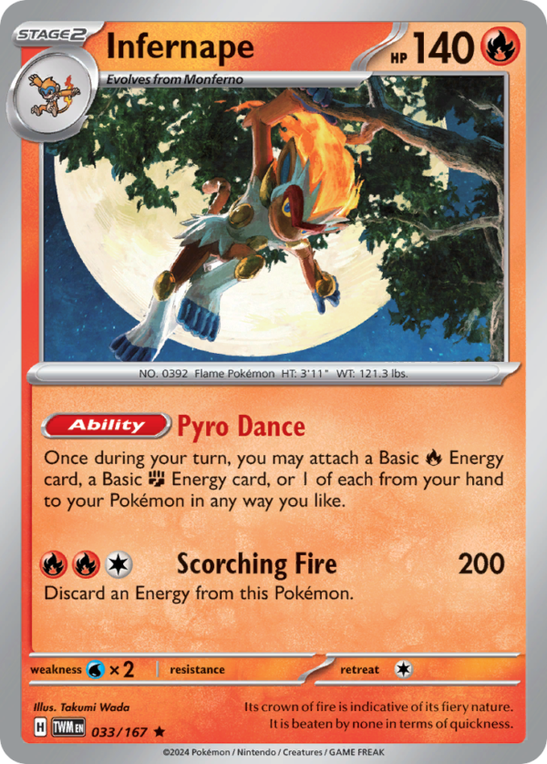 TWM - 033 - Infernape - holo