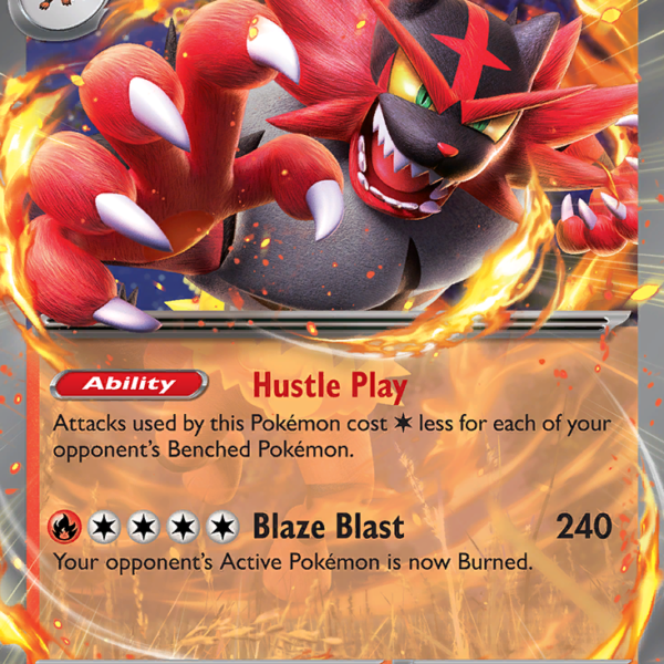 TEF - 034 - Incineroar ex - Double rare