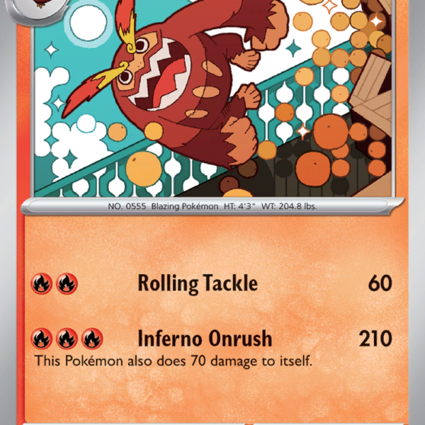 TWM - 035 - Darmanitan - reverse holo