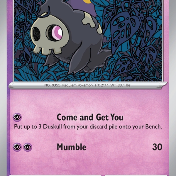 PRE - 035 - Duskull - reverse holo