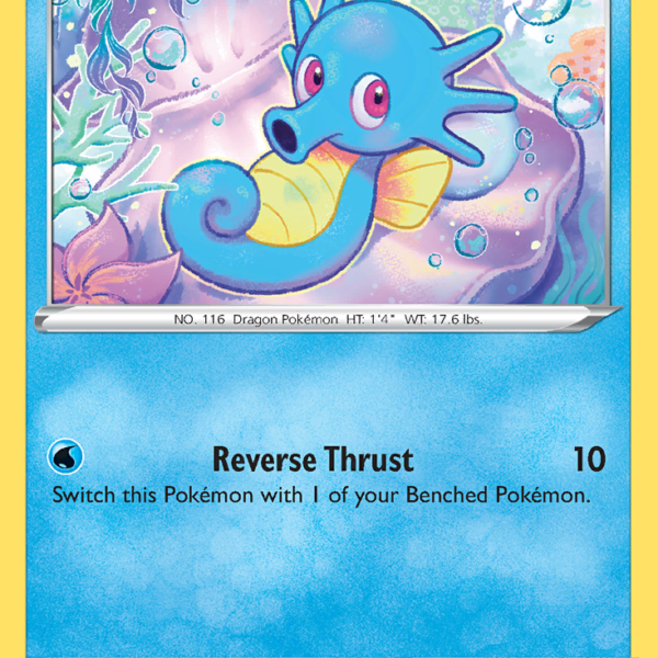 LOR - 035 - Horsea - reverse holo