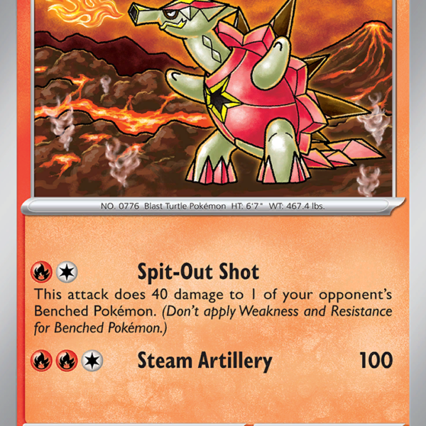 TEF - 035 - Turtonator - reverse holo