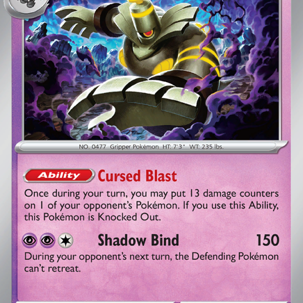 PRE - 037 - Dusknoir - holo