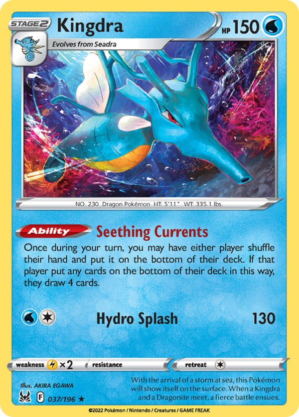 LOR - 037 - Kingdra - holo