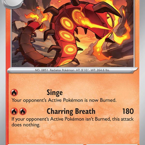 TEF - 037 - Centiskorch - reverse holo