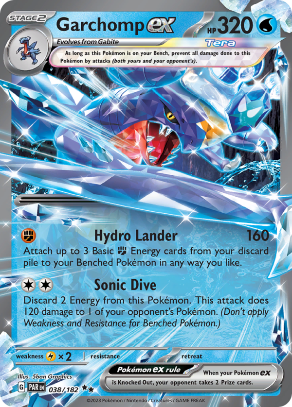 PAR - 038 - Garchomp ex - Double rare
