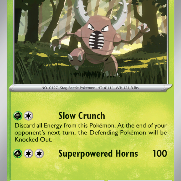 TWM - 003 - Pinsir - reverse holo