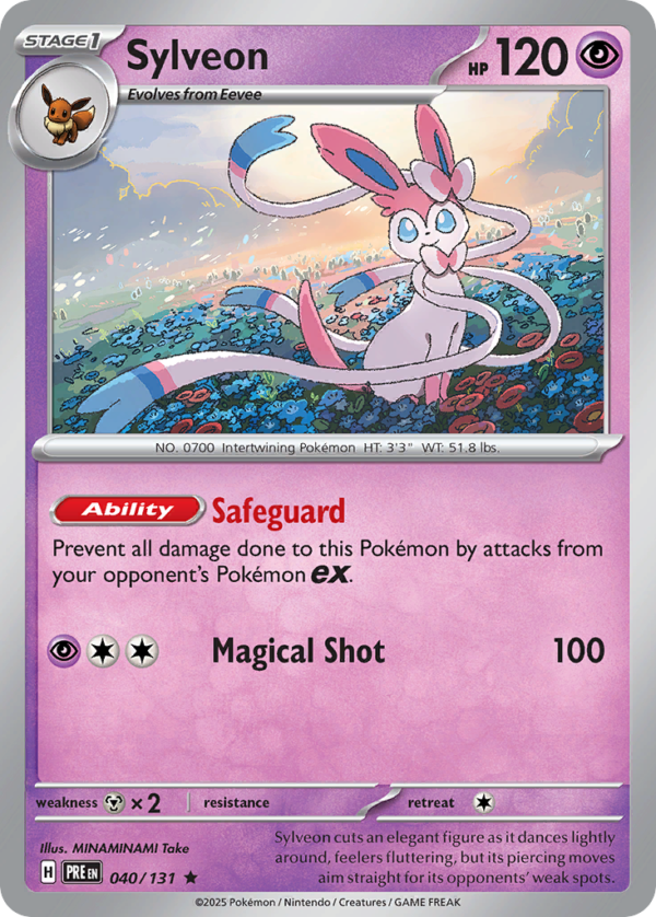 PRE - 040 - Sylveon - holo