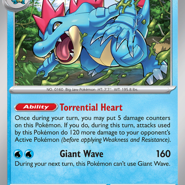 TEF - 041 - Feraligatr - holo