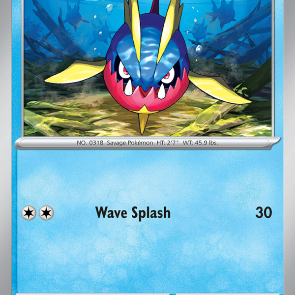 TEF - 042 - Carvanha - reverse holo