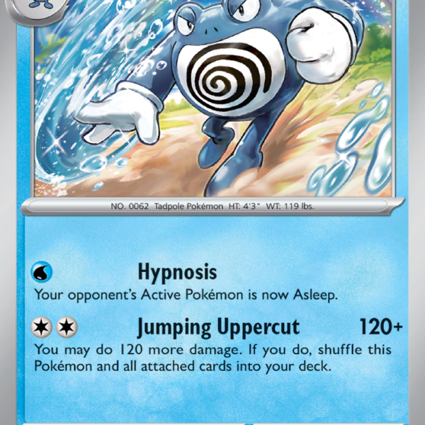TWM - 043 - Poliwrath - reverse holo