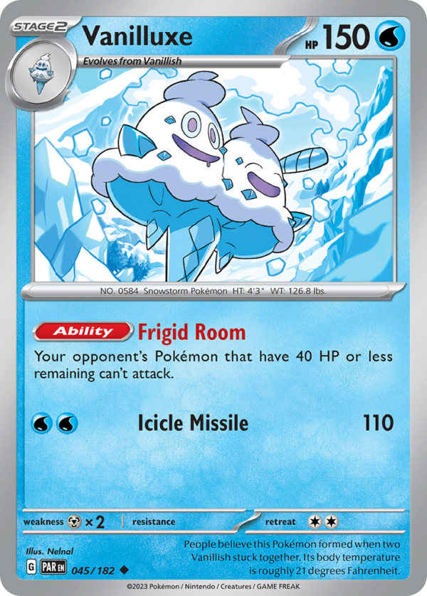 PAR - 045 - Vanilluxe - reverse holo