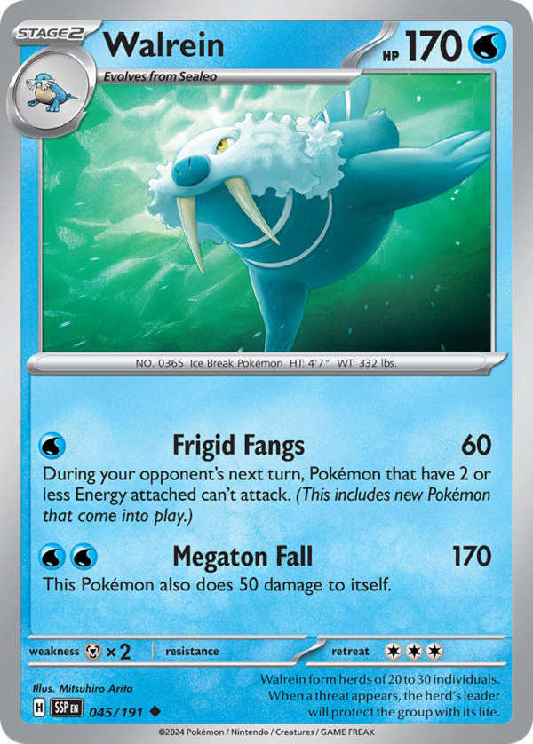 SSP - 045 - Walrein - reverse holo