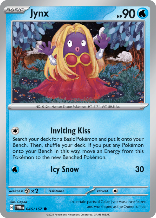 TWM - 046 - Jynx - reverse holo