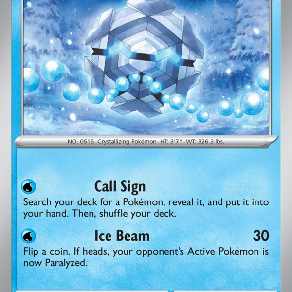 SSP - 047 - Cryogonal - reverse holo