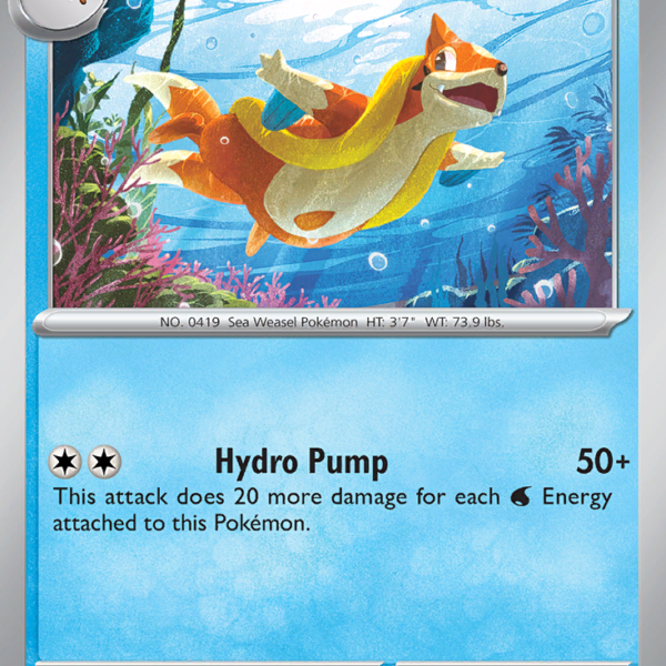 SVI - 047 - Floatzel - reverse holo