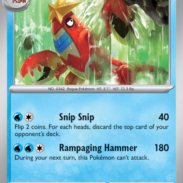 TWM - 048 - Crawdaunt - reverse holo