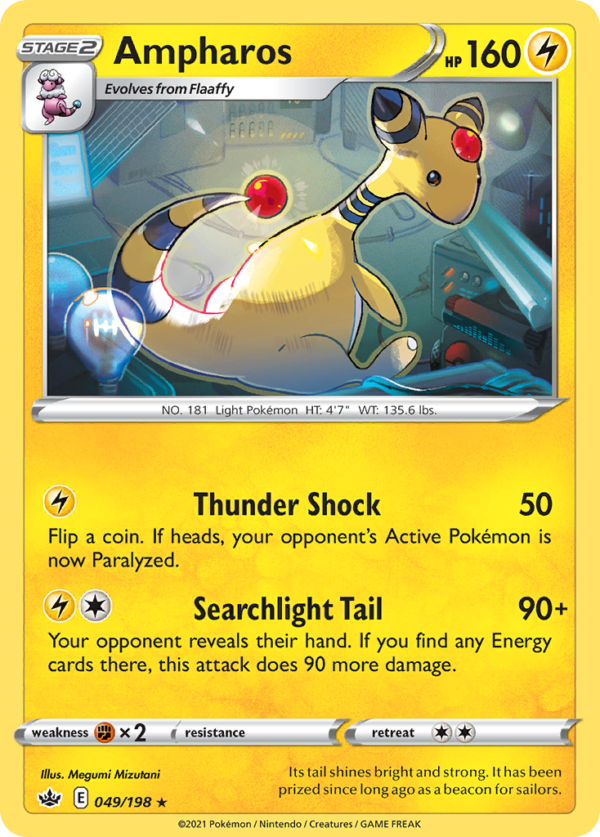 CRE - 49 - Ampharos - reverse holo