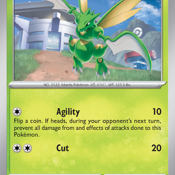 OBF - 004 - Scyther - reverse holo
