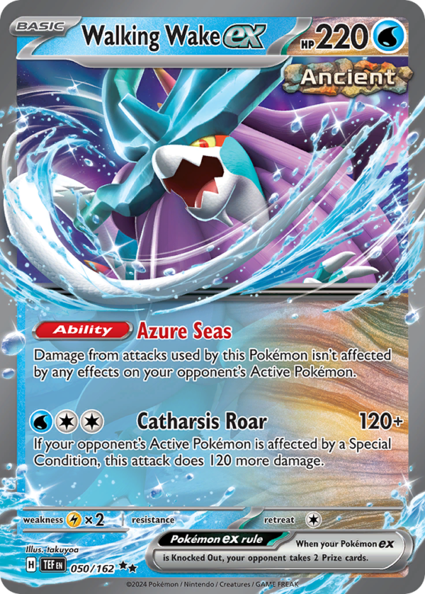 TEF - 050 - Walking Wake ex - Double rare