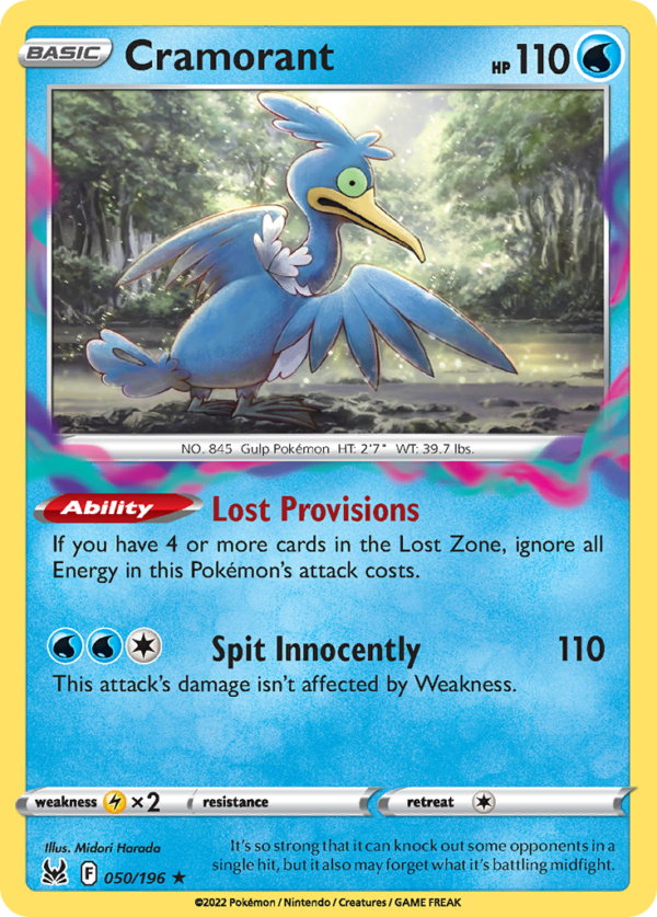 LOR - 050 - Cramorant - reverse holo