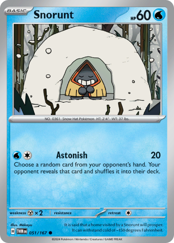 TWM - 051 - Snorunt - reverse holo