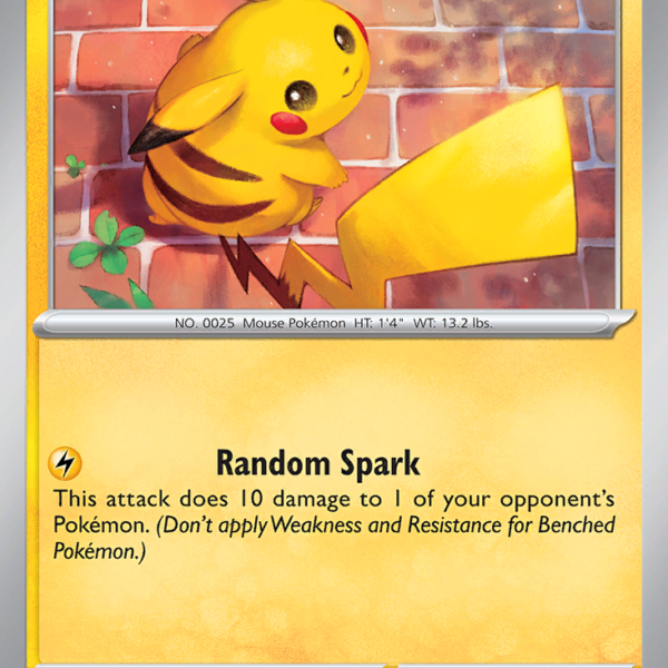 TEF - 051 - Pikachu - reverse holo