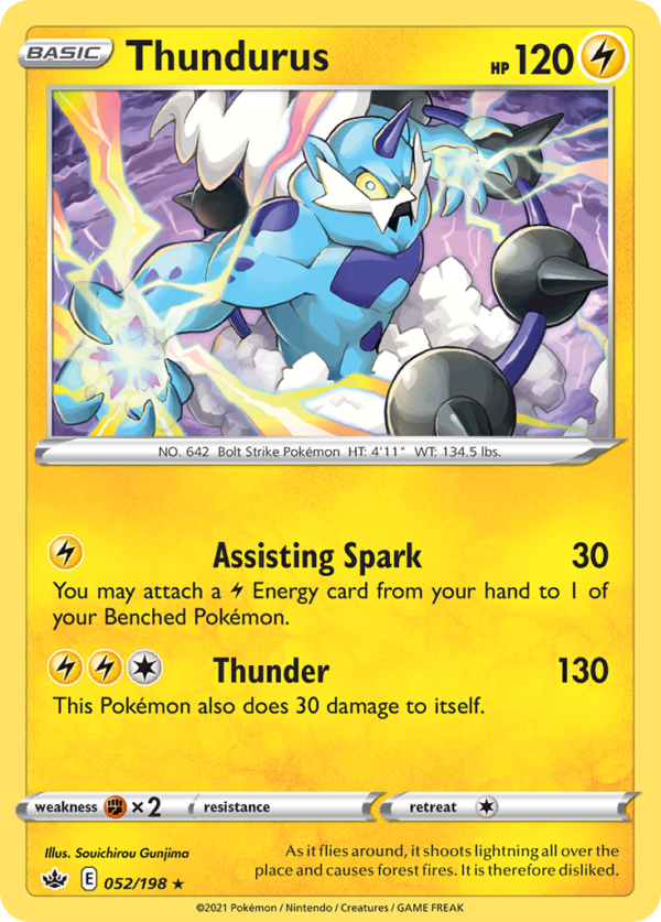 CRE - 52 - Thundurus - holo