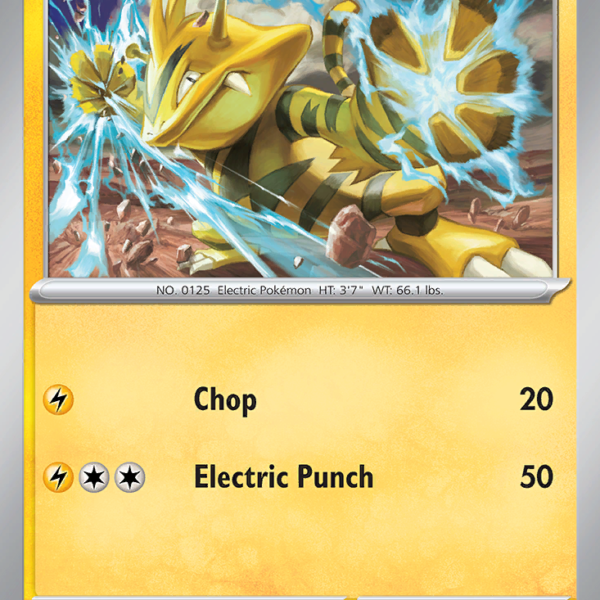 TEF - 053 - Electabuzz - reverse holo