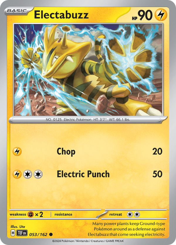TEF - 053 - Electabuzz - reverse holo