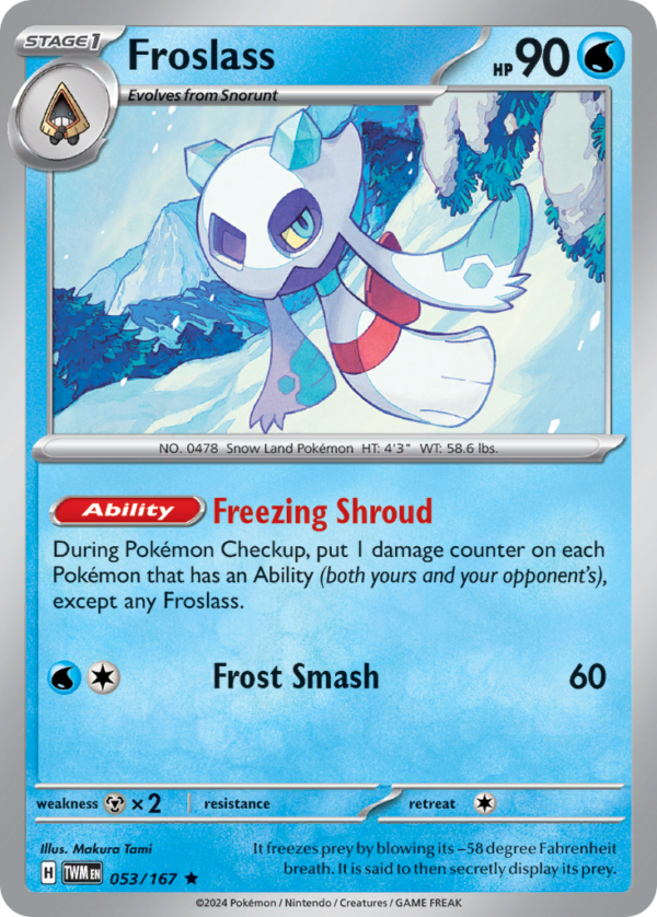 TWM - 053 - Froslass - holo