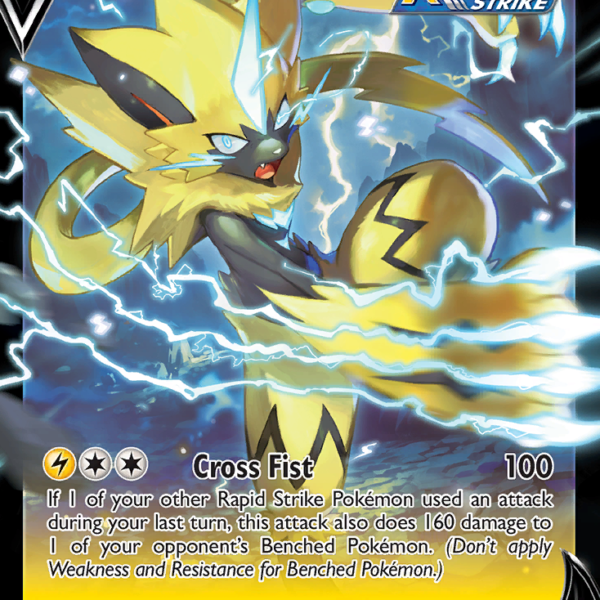 CRE - 53 - Zeraora V - Holo Rare V
