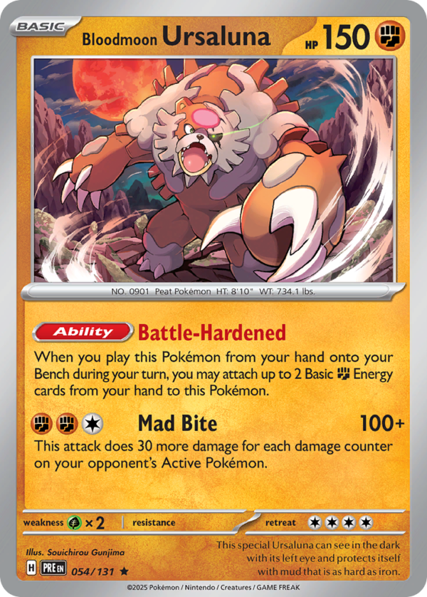 PRE - 054 - Bloodmoon Ursaluna - holo
