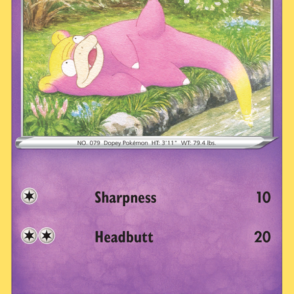 CRE - 54 - Galarian Slowpoke - reverse holo
