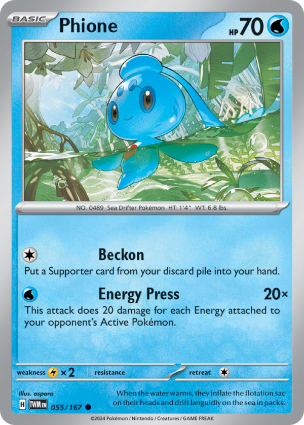 TWM - 055 - Phione - reverse holo