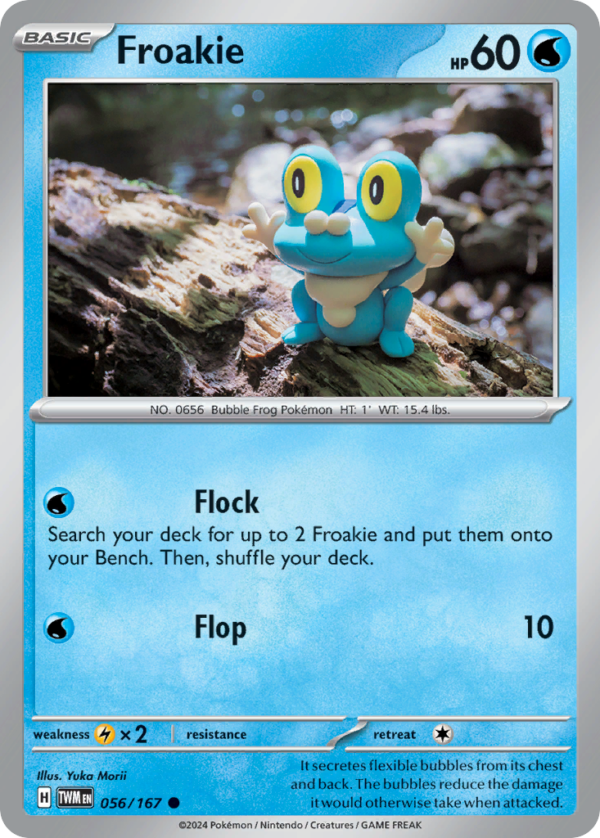 TWM - 056 - Froakie - reverse holo