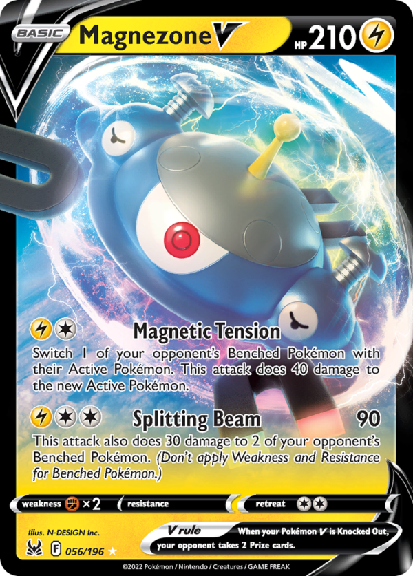 LOR - 056 - Magnezone V - Holo Rare VMAX