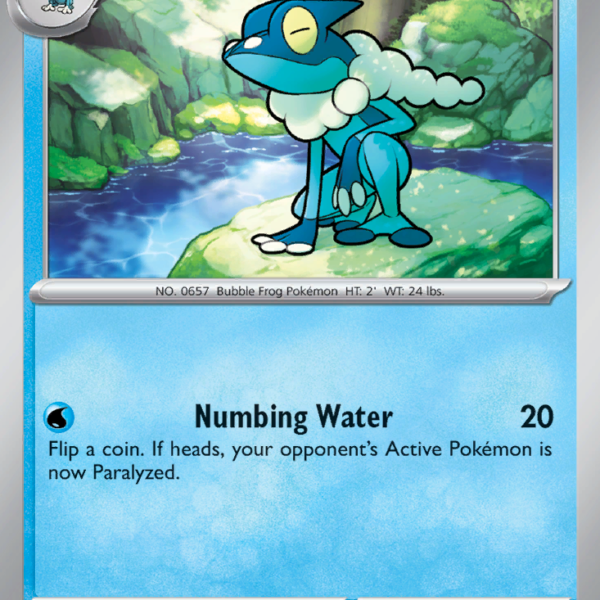 TWM - 057 - Frogadier - reverse holo
