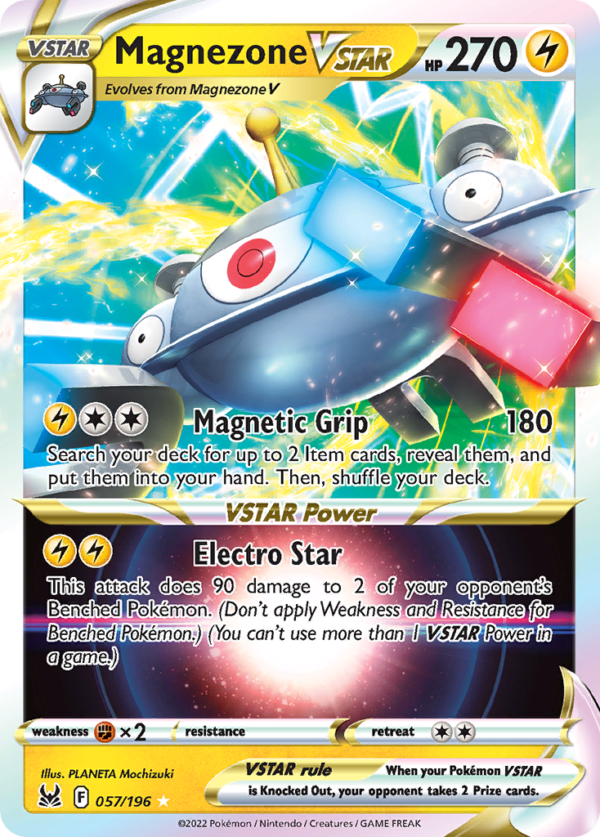 LOR - 057 - Magnezone VSTAR - Holo Rare VSTAR