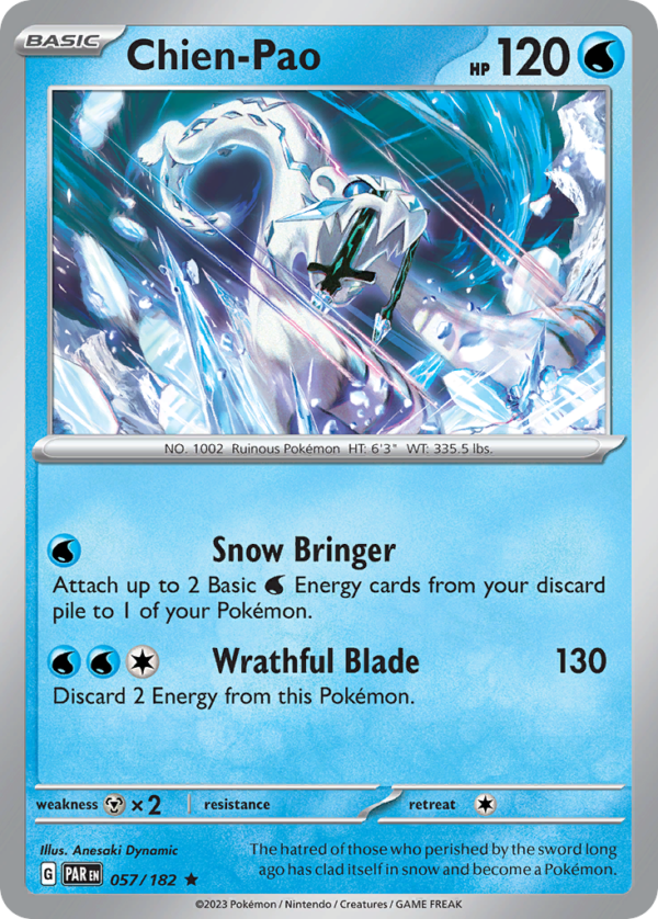 PAR - 057 - Chien-Pao - reverse holo