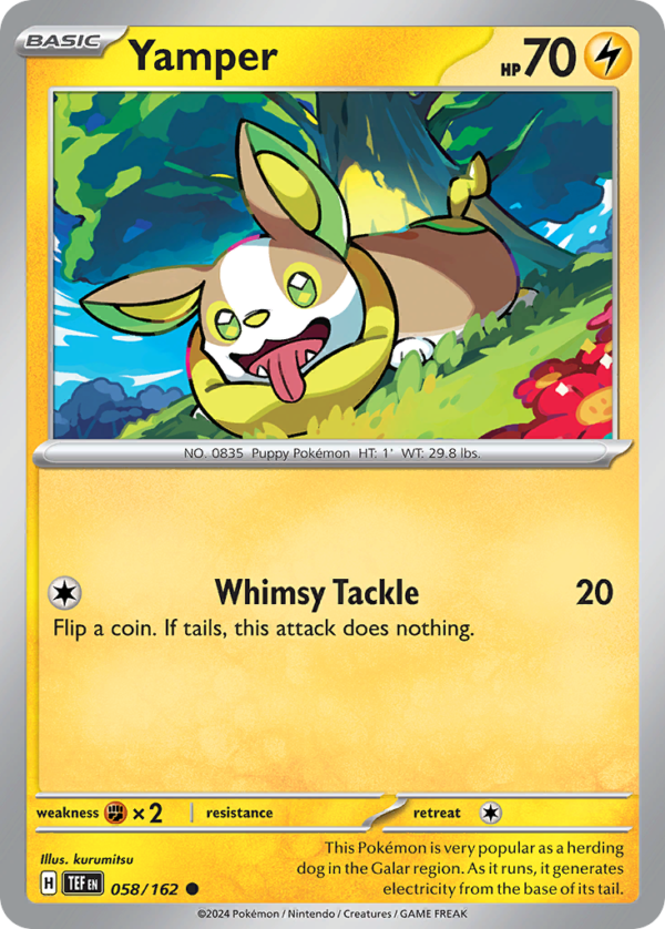 TEF - 058 - Yamper - reverse holo
