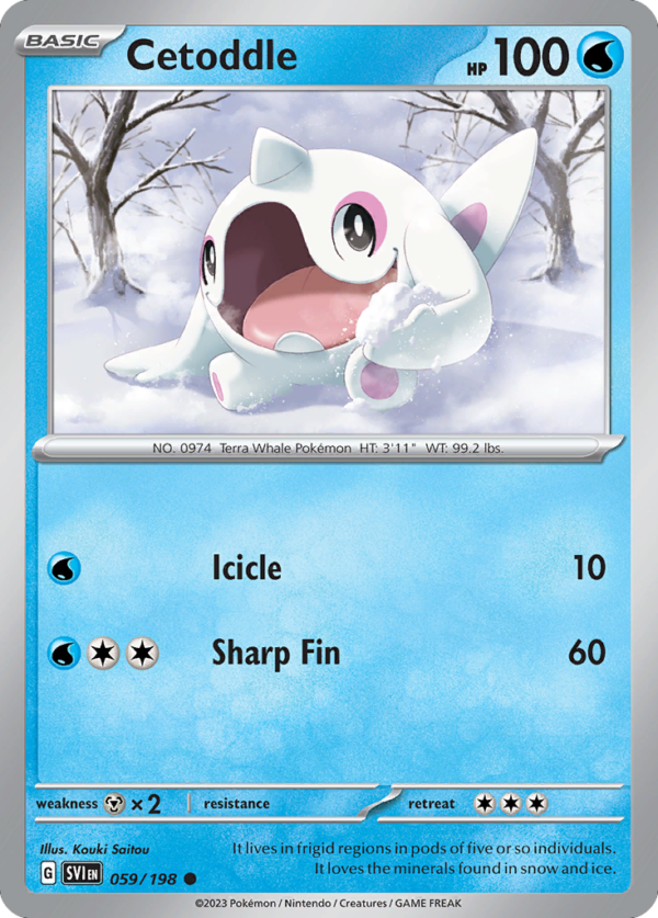SVI - 059 - Cetoddle - reverse holo