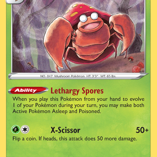 LOR - 005 - Parasect - reverse holo